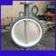 D071XP-10C PN10 pressure standard WCB butterfly valve DN150 with bare stem