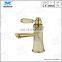 High-end Royal Series Jade Gecrate Golden Vanity Basin Taps CUPC Approved Vintage Classic Bathroom Mixer Faucet