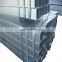 construction materials rectangular steel pipe/tube galvanized square box section china supplier