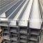 Stainless Steel U Channel hot dipped galvanized Channel iron SS400, A36