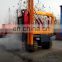 Four-wheel drive highway guardrail pile driver driving machine for sale