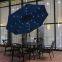 270-8 Market Umbrella with LED light