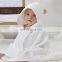 Bamboo fabric Panda baby hooded bath towel organic baby towel blanket