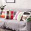 simple Striped printed cotton canvas throw pillow covers home decorative