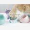 Amazon Hot Sell Lovely Ceramic Pet Feeder Dogs Cats Water Bowl Neck Protection
