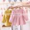 2020 girls dress Korean casual long-sleeved skirt baby princess dress