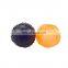 whistle ball with cute footprint pattern dog play and chew sound ball toy