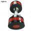 Gym Fitness Equipment Rubber Fixed Dumbbell For Commercial Use