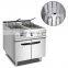 Hotel Restaurant Commercial Cooking Equipment Vertical 2-Tank Gas Fryer With Cabinet