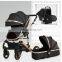 Baby Stroller Pram 3 in 1 Newborn Infant Folding Baby Pram