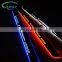 LED-подсветка порогов для DODGE CHARGER 2011 - 2020. Пороги из акрила с защитными пластинами. Наклейки для автомобиля и аксессуары