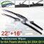 for KIA Picanto Morning SA 2004~2011 2005 Car Wiper Blade Front Windscreen Windshield Wipers Blades Car Accessories Stickers
