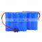 Custom battery rechargeable li ion lithium battery pack 3.7v 7.4v 12v 18650 battery pack for Humidifier and water pump