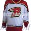 Customized sublimated practice blank hockey jersey cheap with embroidered logo