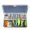49pcs Mixed fish kit Minnow Wobblers Crankbait Hard Bait Tackle Artificial Fishing Lure Set