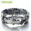 High Quality Survival Bracelet With Adjustable Stainless Steel Clasp Wholesale Paracord Bracelet MEB213