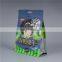 Custom Print Flat Bottom Square Bottom Plastic Zipper Packaging Bags Food Grade Laminated Ziplock Side Gusset Pouch with Handle