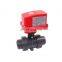thread 40mm ball valve  glue socket BSP CTF-002 20NM 220V pvc dn32 40mm motorised ball valve