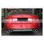 S5 car bodykit diffuser For Audi A5 S5 Ordinary Edition 4 doors style rear bumper diffuser with tailpipe 2009-2011