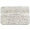 Wholesale Leopard printing memory foam non slip bath mat Soft Water Absorb Bath Mat