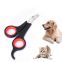 Stainless steel small dog nail clippers pet grooming claw trim scissors