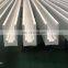 Factory custom alu profile aluminium extrusion , aluminium glass profile for balcony handrail