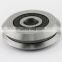 Large stock with good price LFR5301-20 chrome steel U groove track roller guide bearing