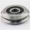 Factory supply good price LFR5201-10 chrome steel and stainless steel U groove ball bearing