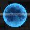 Hot Selling Multi-Color Selection Multifunctional Galaxy Blue Earth Moon Luminous Voice Controlled Brand Wall Clock