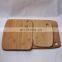 Japanese Style Minimalist 3 Piece Set Kitchen Natural Bamboo Cutting Board Set