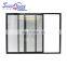 Superhouse California  Hurricane proof America NFRC NOA standard laminated glass black aluminum sliding doors