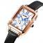 New Arrival Skmei 1764 Leather Stainless Steel Strap Simple Quartz Watch for Women Wholesale Price