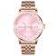 Watch Manufacturers In  china Oem Women Fashionable OEM Quality Watches Stainless Steel Gold Quartz Wrist Watch For Women