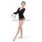 Hot Sale Long Sleeve Ballet Leotard Adult Dance Leotard Sexy Gymnastics Leotard 2016