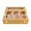 Bamboo ziplock bag holder for Quart Gallon Sandwich & Snack Variety Size Bag Bamboo Food Storage Bag Organizer
