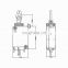 Promata High quality actuator linear OA2002 linear actuator control for PEUGEOT/TOYOYA OE NO. 661503 6615-03 256364