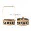 Handcrafted 2 Tiers Bamboo Storage Basket With Handle Handmade natural gift basket & boxes Vietnam Supplier in Bulk