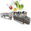 high pressure air bubble fruit washing machine orange strawberry apple lemon cleaning machine stainless steel fruit washer