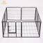 OEM multifunctional and portable dog indoor fence,safety gate heavy duty dog enclosure pen outdoor pet pen