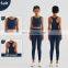 Fixed Cups High Impact Sports Bras Wholesale Women Yoga Shockproof Racerback Tank Tops