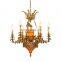 french lighting vintage copper chandeliers bronze pendant lamp solid brass antique luxury chandelier