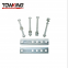 TOWKING 1000 Lb Trailer Sidewind Swivel Jack