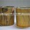 2015 new design stone Retro cheap glass tealight candle holders votive colored glassware