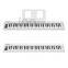 Jambaby Foldable Digital Piano Electric Piano China Manufacturer Factory BX-18 White Color