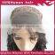 Black kinky curly hair100% brazilian virgin human hair lace front wigs for black women