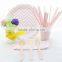 Party Paper Decoration Polka dot Disposable Tableware