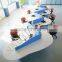 Newest Different Shape Cubicles Wooden Snake Office Curved Workstation (SZ-WS342)