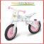 Wholesale price white and lovely imperial crown design 12 inch mini baby bike