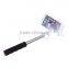 2015 new style smartpone selfie stick with wired controlled
