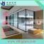 factory supplies sliding glass window steel reinforced tempered glass windows